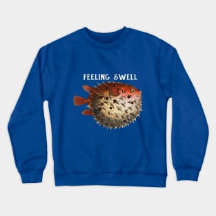 Feeling Swell Pufferfish Crewneck Sweatshirt